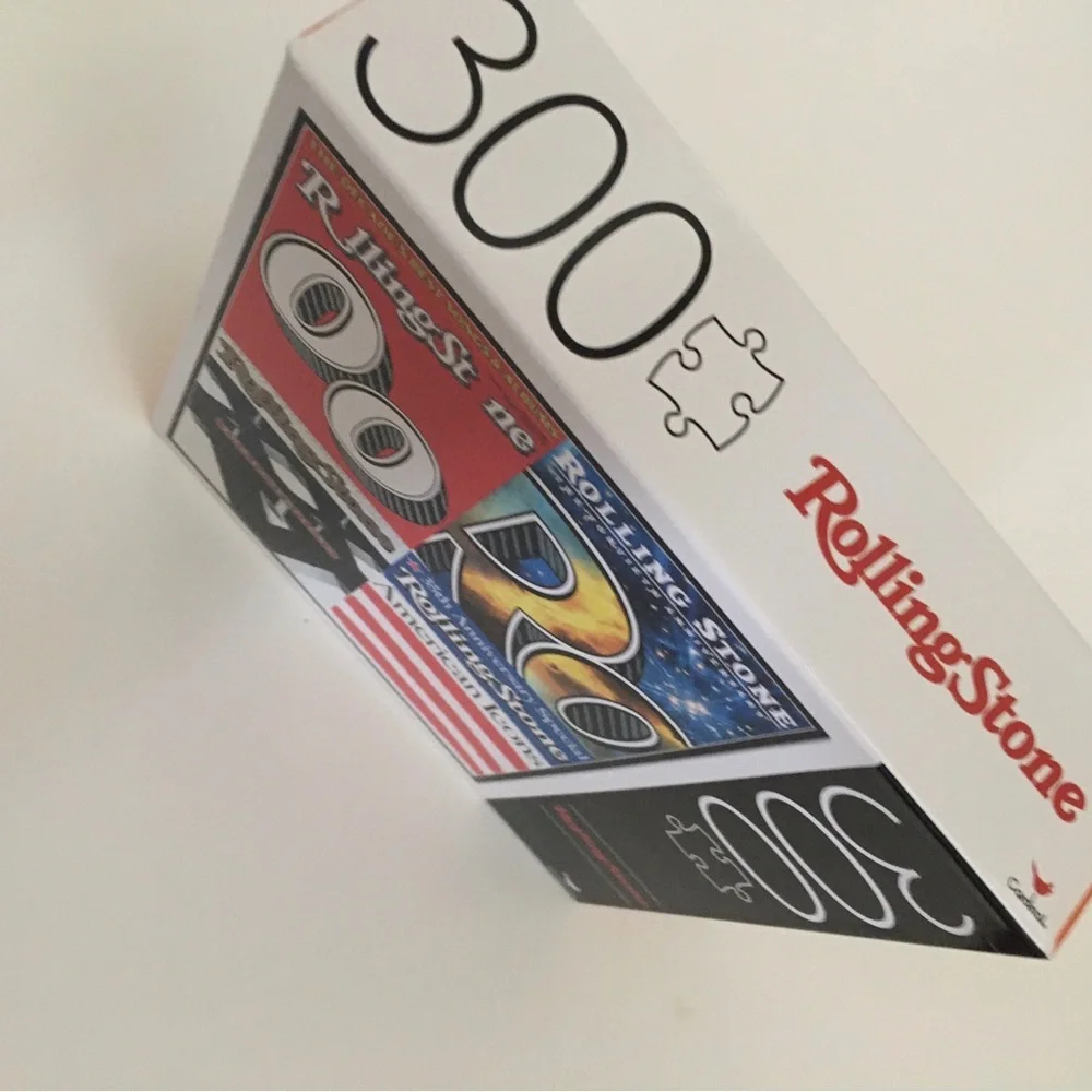 NEW 300 pc Puzzle Rolling Stone Anniversary Covers 18 x 24